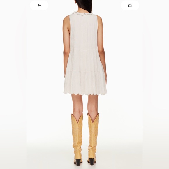 Wilfred Daiquiri Dress -Vin Gris (Very Pale lilac pink) -Size M-NWT - Picture 4 of 14